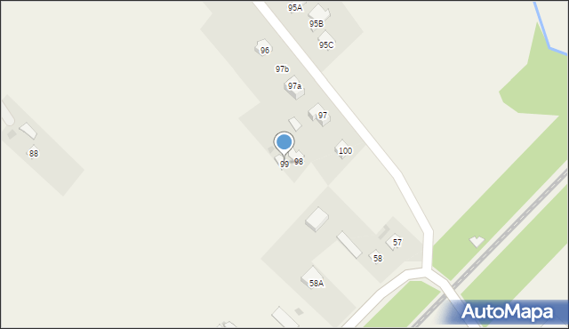 Zakrzew, Zakrzew, 99, mapa Zakrzew