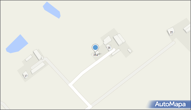 Zakrzewek, Zakrzewek, 36a, mapa Zakrzewek