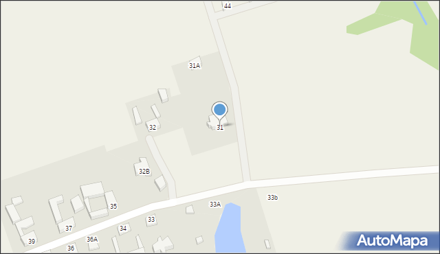 Zakrzewo, Zakrzewo, 31, mapa Zakrzewo