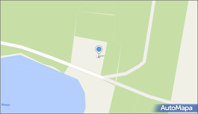 Zakrzewo, Zakrzewo, 40, mapa Zakrzewo