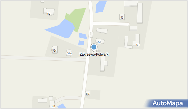 Zakrzewo, Zakrzewo, 49, mapa Zakrzewo