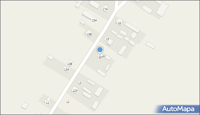 Zakrzów, Zakrzów, 14, mapa Zakrzów