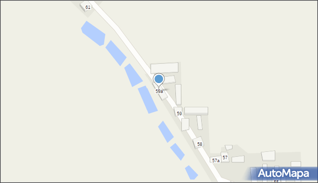 Zakrzów, Zakrzów, 59a, mapa Zakrzów