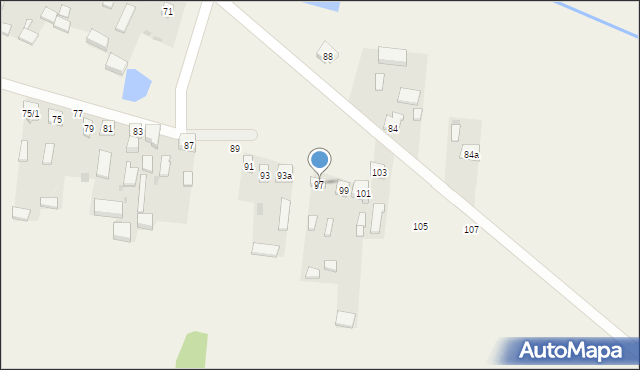 Zakrzów, Zakrzów, 97, mapa Zakrzów