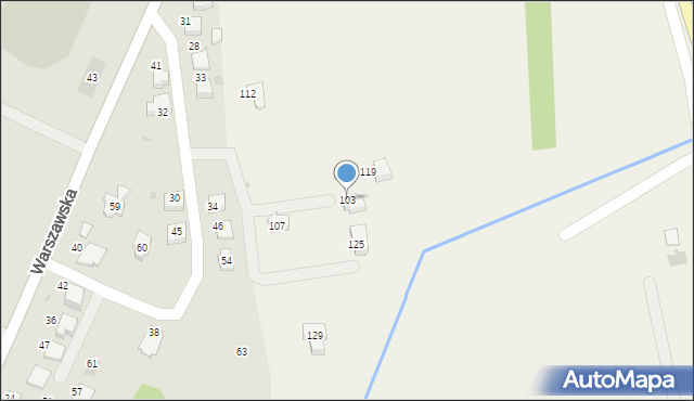 Zakrzów, Zakrzów, 103, mapa Zakrzów