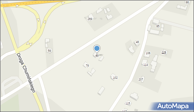 Zakrzów, Zakrzów, 60, mapa Zakrzów