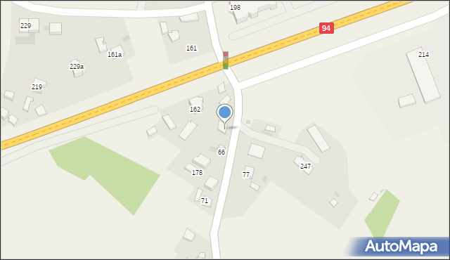 Zakrzów, Zakrzów, 65, mapa Zakrzów