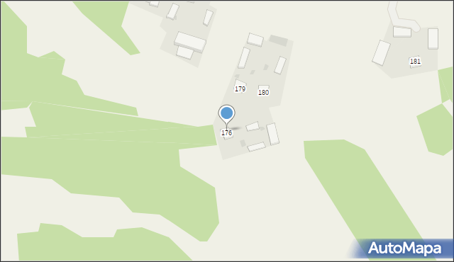 Zakrzówek-Wieś, Zakrzówek-Wieś, 186, mapa Zakrzówek-Wieś