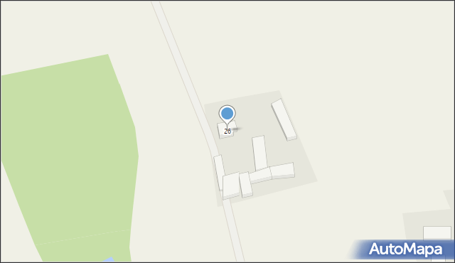 Załakowo, Załakowo, 26, mapa Załakowo