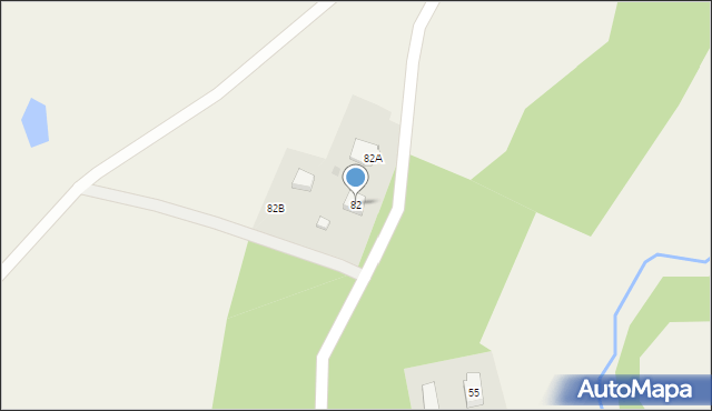 Załakowo, Załakowo, 82, mapa Załakowo