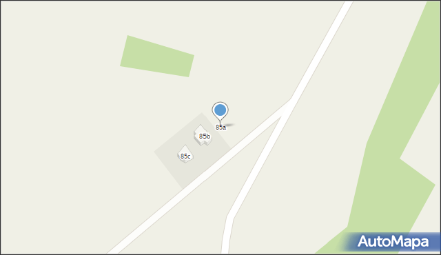 Załakowo, Załakowo, 85a, mapa Załakowo