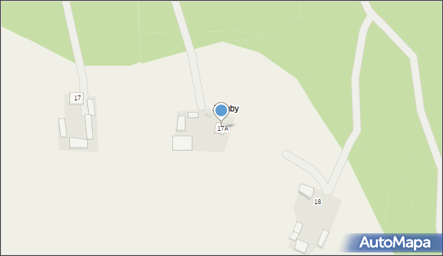Zalas, Zalas, 17A, mapa Zalas