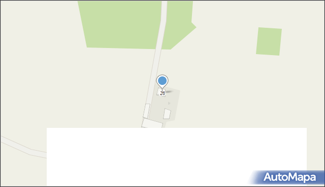 Zalas, Zalas, 26, mapa Zalas