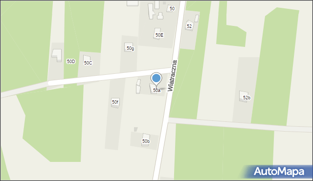 Zaława, Zaława, 50a, mapa Zaława