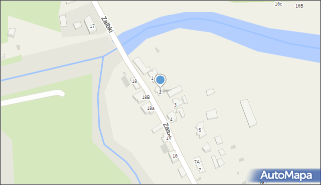Zalbki, Zalbki, 2, mapa Zalbki