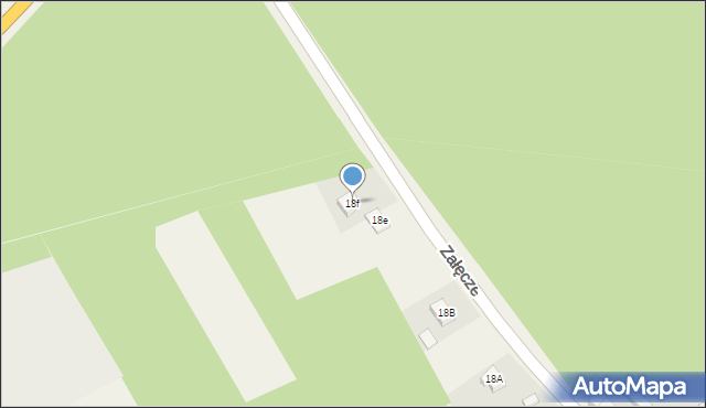 Załęcze, Załęcze, 18f, mapa Załęcze