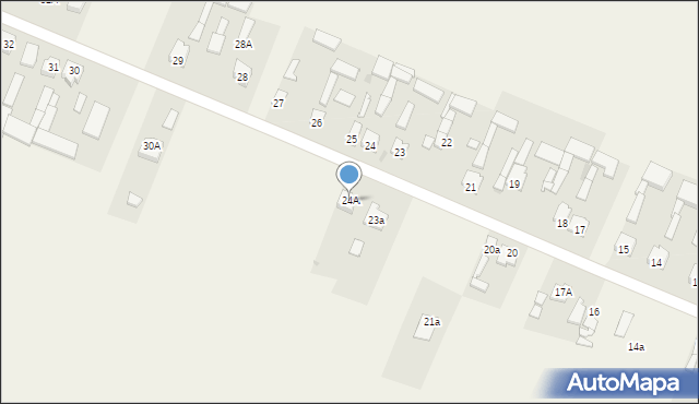 Zalesice, Zalesice, 24A, mapa Zalesice