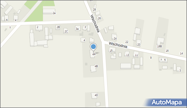 Zalesice-Kolonia, Zalesice-Kolonia, 4A, mapa Zalesice-Kolonia