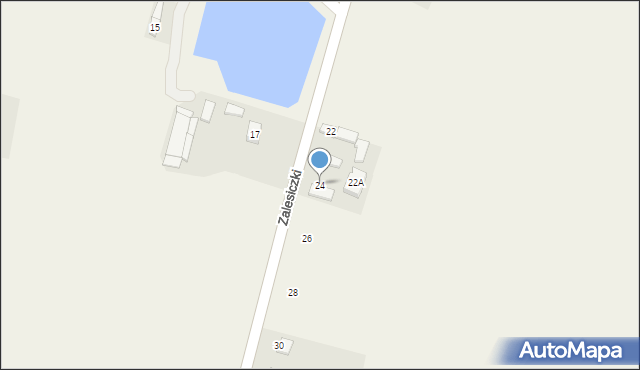 Zalesiczki, Zalesiczki, 24, mapa Zalesiczki