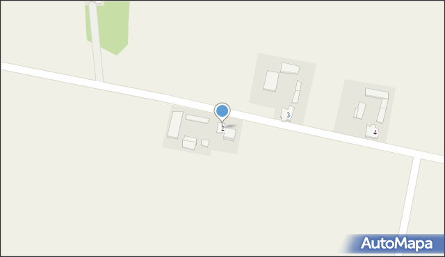 Zalesie, Zalesie, 2, mapa Zalesie