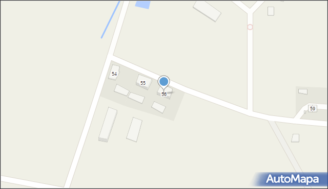 Zalesie, Zalesie, 56, mapa Zalesie