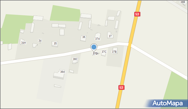 Zalesie, Zalesie, 57C, mapa Zalesie