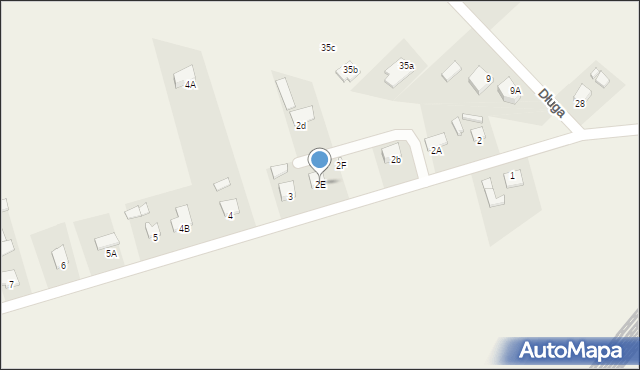 Zalesie, Zalesie, 2E, mapa Zalesie