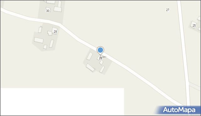 Zalesie Szlacheckie, Zalesie Szlacheckie, 28, mapa Zalesie Szlacheckie