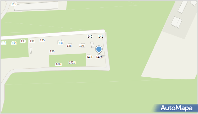 Zalew, Zalew, 142s, mapa Zalew