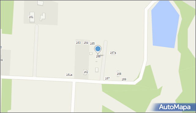 Zalew, Zalew, 166, mapa Zalew