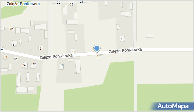 Załęże-Ponikiewka, Załęże-Ponikiewka, 2, mapa Załęże-Ponikiewka