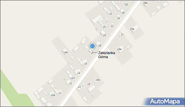 Zalezianka, Zalezianka, 17, mapa Zalezianka