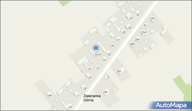 Zalezianka, Zalezianka, 23, mapa Zalezianka