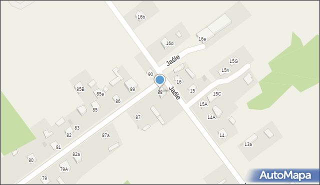 Zalezianka, Zalezianka, 88, mapa Zalezianka