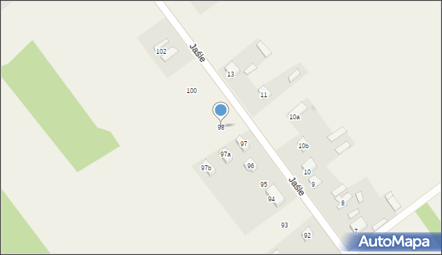 Zalezianka, Zalezianka, 98, mapa Zalezianka