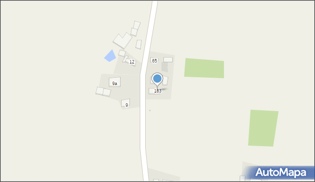 Zalipie, Zalipie, 183, mapa Zalipie