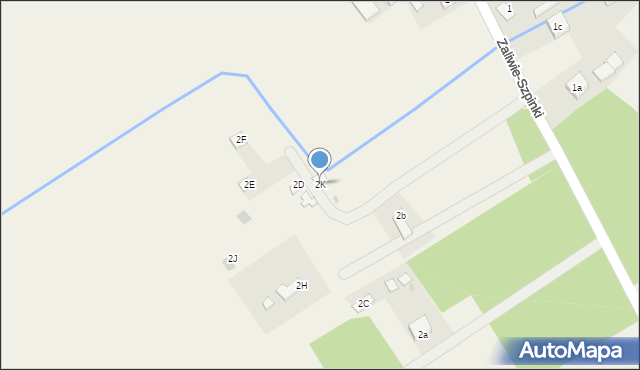 Zaliwie-Szpinki, Zaliwie-Szpinki, 2K, mapa Zaliwie-Szpinki