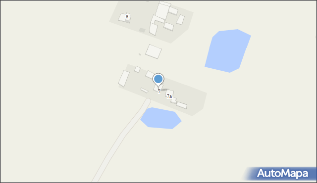 Żalno, Żalno, 7, mapa Żalno