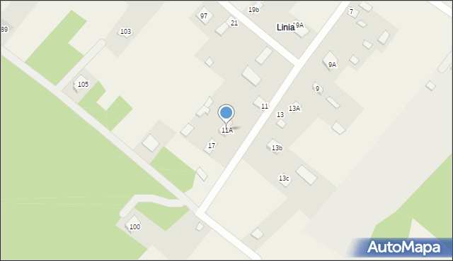 Załuki, Załuki, 11A, mapa Załuki