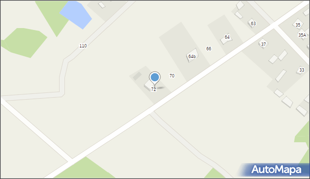 Załuki, Załuki, 72, mapa Załuki