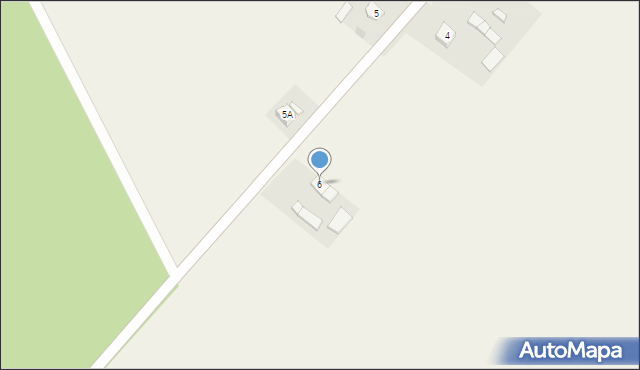 Załusków, Załusków, 6, mapa Załusków