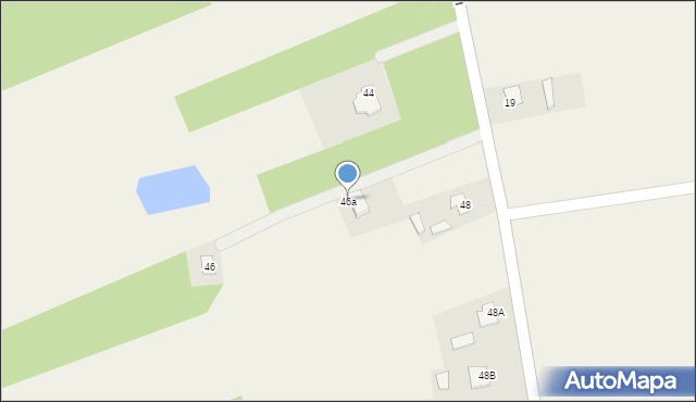 Zalutyń, Zalutyń, 46a, mapa Zalutyń