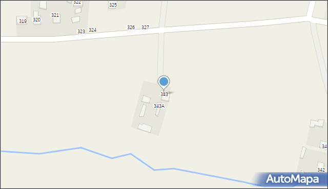 Załuże, Załuże, 343, mapa Załuże