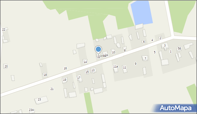 Zambrzyniec, Zambrzyniec, 12, mapa Zambrzyniec