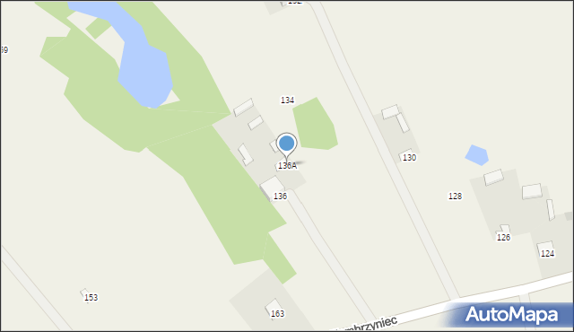 Zambrzyniec, Zambrzyniec, 136A, mapa Zambrzyniec