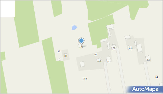 Zambrzyniec, Zambrzyniec, 78, mapa Zambrzyniec