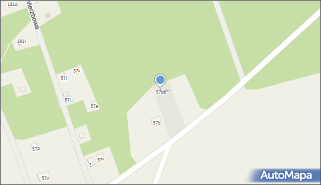 Zambski Kościelne, Zambski Kościelne, 57bb, mapa Zambski Kościelne