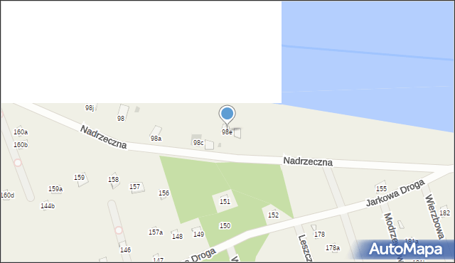 Zambski Kościelne, Zambski Kościelne, 98e, mapa Zambski Kościelne