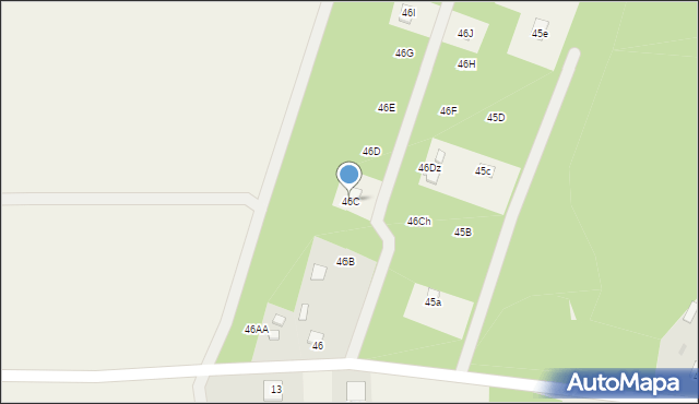 Zambski Stare, Zambski Stare, 46C, mapa Zambski Stare