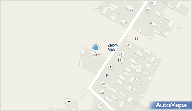 Zamch, Zamch, 81, mapa Zamch